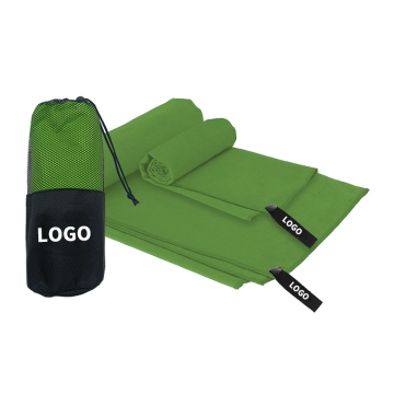 Custom Eco-Friendly Microfiber Absorbent Travel Towel with Logo