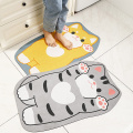 Tapis de bain pour enfants mignons super absorbants