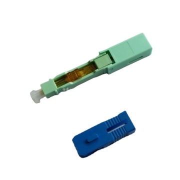 MM 50/125 Pre-installed SC Fiber Optic Fast Connector Equipment