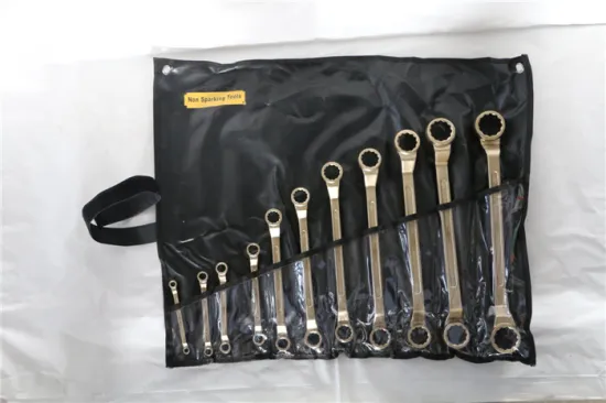 Wrench Double Box offset set 11pcs Aluminum bronze