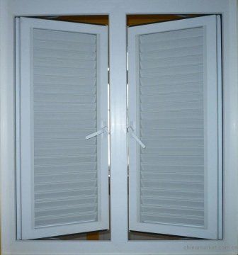 Hot Sale PVC Jalousie and UPVC Fixed Shutter Windows