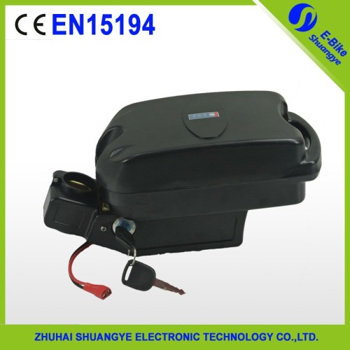 Cheap Shuangye 36V lithium ion battery for ebike