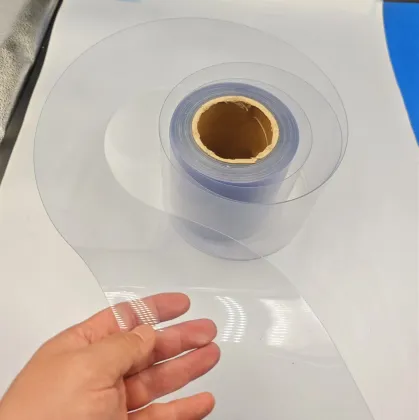 Clear PVC packaging sheet for tablet packaging