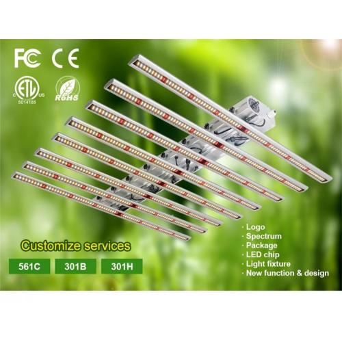 Luces de cultivo LED de cultivo vertical interior 640W