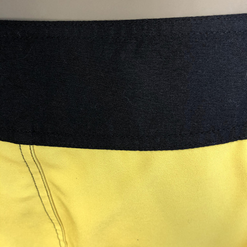 Multi-color striped male beach shorts