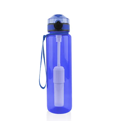 Ur-health 1000ml Outdoor Water Purification Bottles Camping Small Water Purifier Water Filter Kettle Filter