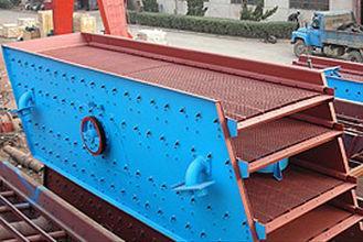 Low Noise Circular Vibrating Screen Machine Single Deck For