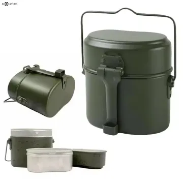 Outdoor Portable Cooking Camping Hiking Cookware Set Sports Mess Kit Camping Cook