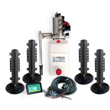 Auto Leveling System for Bigfoot, Big Foot RVs and LCI Trailers: Tongue Hydraulic Jack