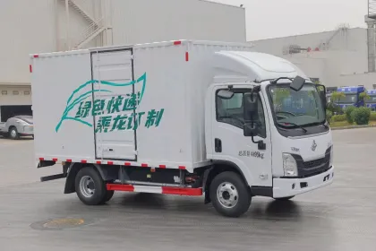 Electric Cargo Van Truck: Dongfeng High Speed 4x2 3.5 Tons Battery Operated Truck