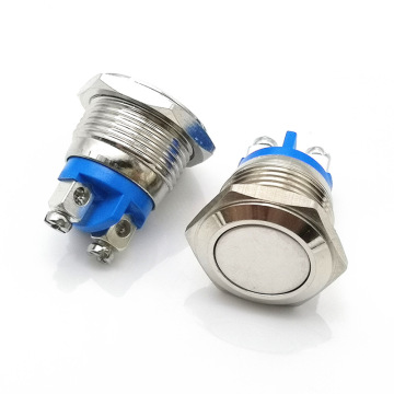 19mm Waterproof Stainless Steel LED Push Button Switch
