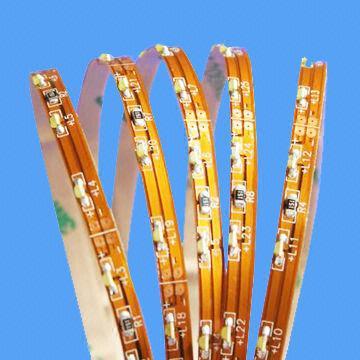 Side View LED Strip with 12V DC Voltage, Flexible PCB and 3m Double-sided Type, Easy to Equip