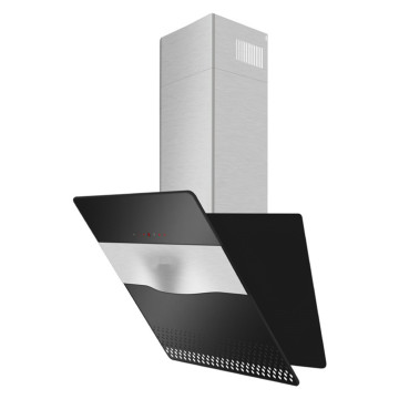 60cm Chimney Hood in Tempered Glass