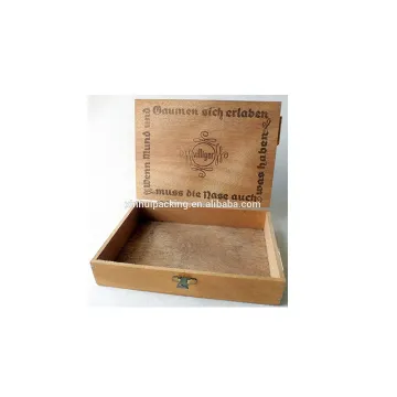Wooden Cigar Box - Finished Wood Boxes
