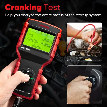 BST-500 12V Car Battery Tester: Your Ultimate Automotive Battery Analysis Solution