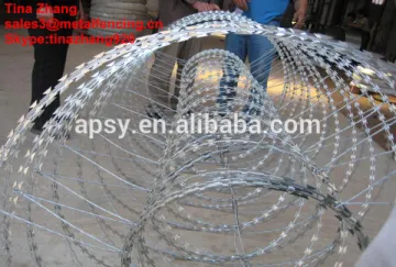 Concertina Razor Barbed Wire/military concertina wire/low price concertina razor barbed wire