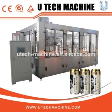 Carbonated Filling Production Line Beer Canning Machine