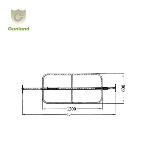 GL-15617 Custom Cargo Jack Bar with Welded Hoop for Cargo Control