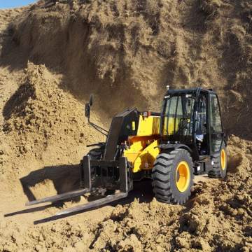 High Quality Titan 3 Ton Diesel Engine Telescopic Forklift with Quick Hitch Wheel Loader