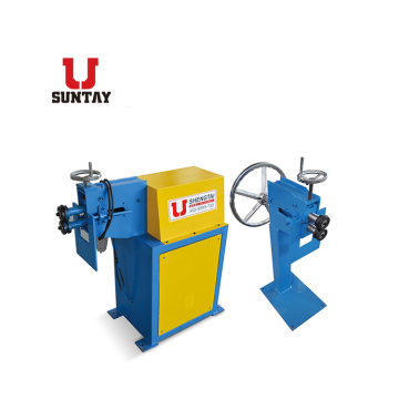 Electric Reel Machine Cylinder Tube Rolling and Embossing Machine