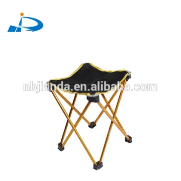 outdoor foldable furniture picnic aluminum camping oxford mini kids folding short beach chair stool