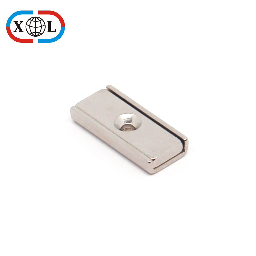 Neodymium Pot Magnet with Steel Channel