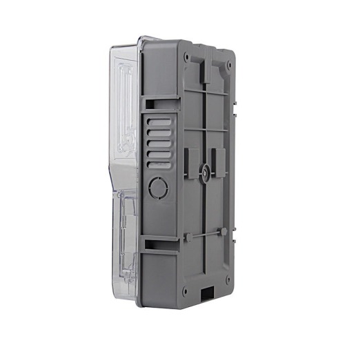 Single Plastic Transparent Electrical Energy Meter Box