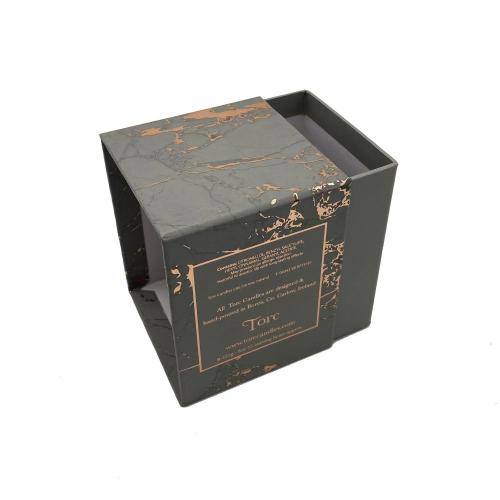 OEM Custom Gold Foil Slide Drawer Candle Box