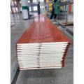 RedChickenWing Wood PU Sandwich Panel for Exterior Walls