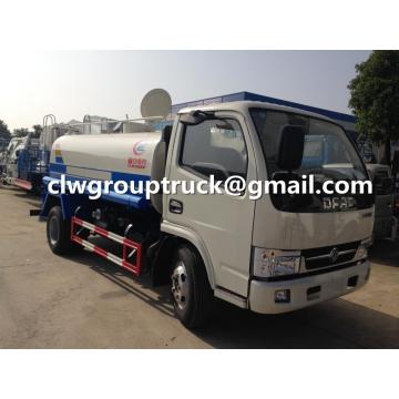Dongfeng pequeno 2000-5000 litros tanque de água do carro
