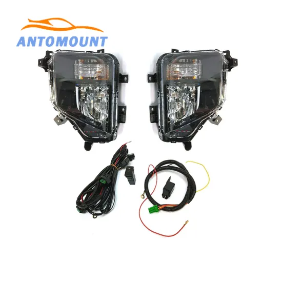 Uda LED Fog Lamp Set with Wiring Harness for Mitsubishi Triton L200 2018
