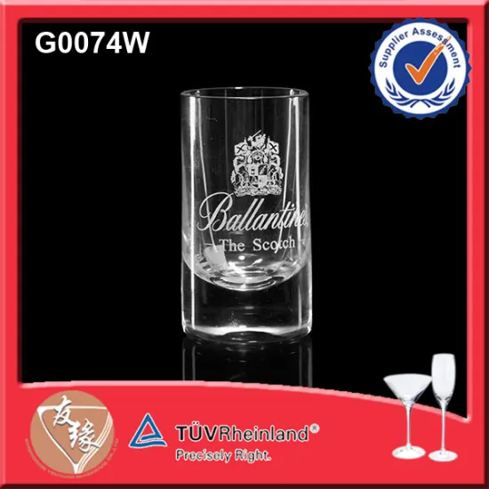 Whisky Glasses Set Round Glass Stem 40ML