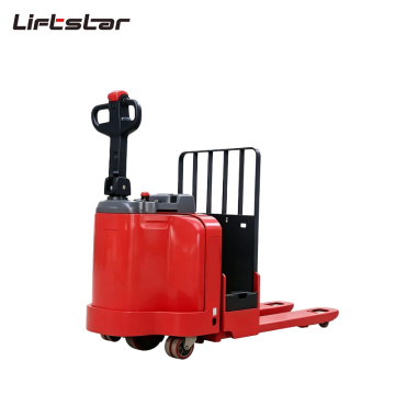 Movimentatore per pallet al litio con timone corto