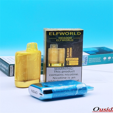 ElfWorld 6000 Puffs Iceberry Ice Disposable Vape