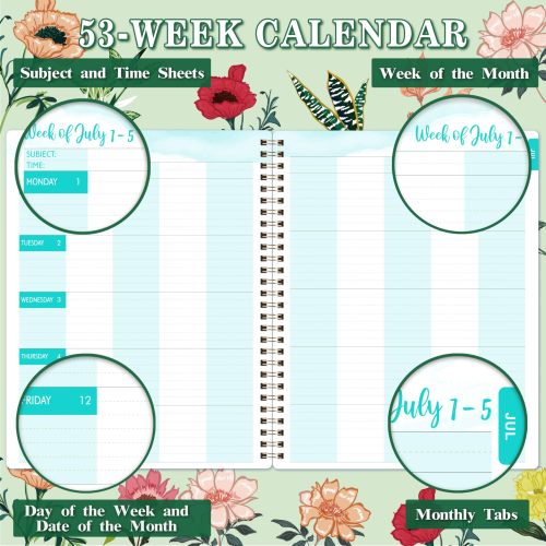 Teacher Planner 2024 2025 Personalized Teacher Lesson Plan Book Planner Manufactory