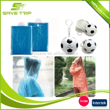 Different colors women men kids raincoat one time use emergency rain gear