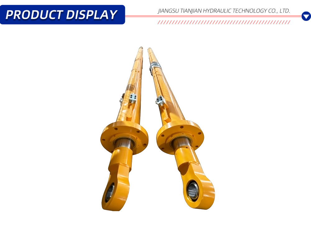 Extended Stroke Flange Mount Oil Cylinder X