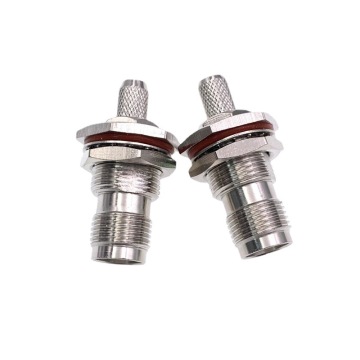 Đầu nối vách ngăn không thấm nước IP67 TNC cho LMR100, RG174, RG188, RG316
