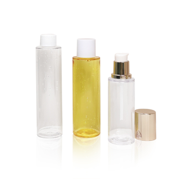 Wholesale Empty PET Plastic Toner Bottles 100 ML/120 ML for Packing