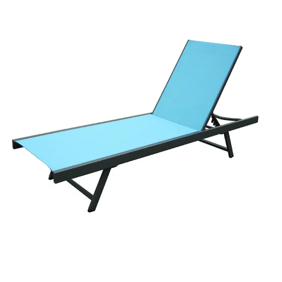 2023 Durable Metal Foldable Aluminum Sun Lounger