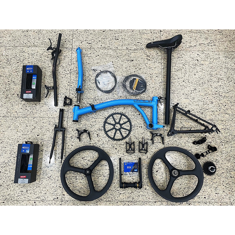 Durable Titanium Front and Rear Triangle Set Durable Titanium Front and Rear Triangle Set