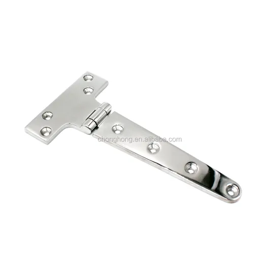 Mirror Polished T316 Stainless Steel T Type Door Hinge for Boat/Yacht Fittings