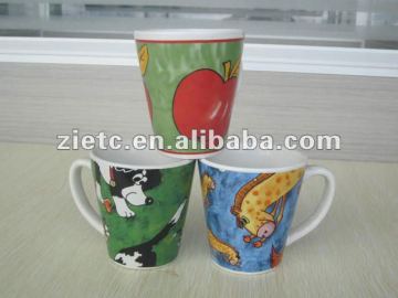 animal design ceramic mugs