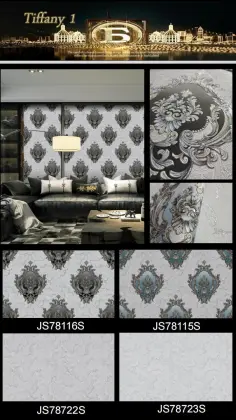 PVC decorative wallpaper wall stickers