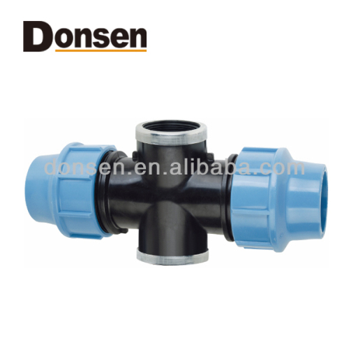 Female tee  PP compression fittings