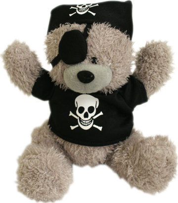 pirate teddy bear, teddy bear pirate