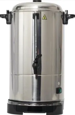 Percolator 100 Cups Double Wall with Water Tray
