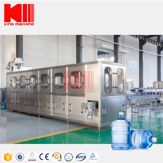 King Machine A to Z Automatic 5 Gallon Water Bottling Filling Plant