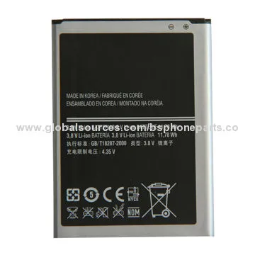 100% Tested Li-ion Battery for Samsung Galaxy Note 2, N7100, Good Quality with Good Warranty