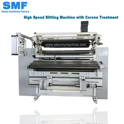 Film slitting machine with Corona Treatment GFTW-1500C